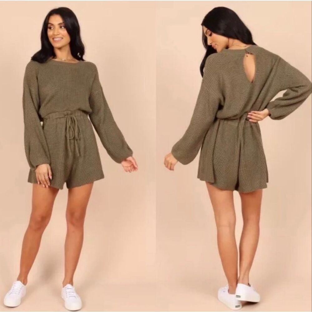 Petal & Pup Sloane Sweater Romper